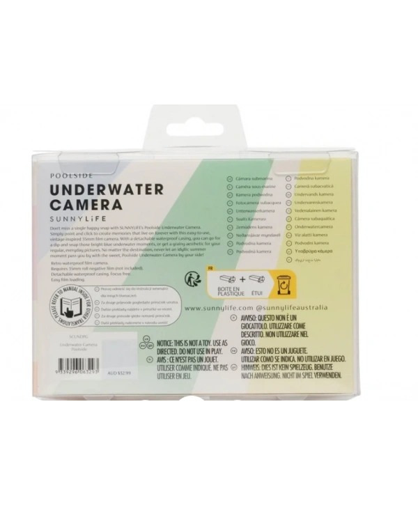 Sunnylife - Çocuk Sualtı Fotoğraf Makinası Pastel Gelato