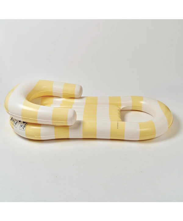 Sunnylife Deniz ve Havuz Yatağı La Mer Limon Stripe