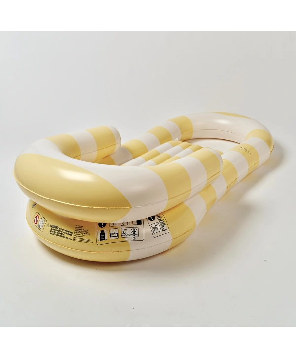 Sunnylife Deniz ve Havuz Yatağı La Mer Limon Stripe