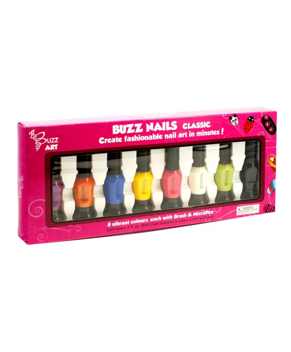 Buzz Art - Çocuklara Özel Tırnak Boyama Tasarım Seti