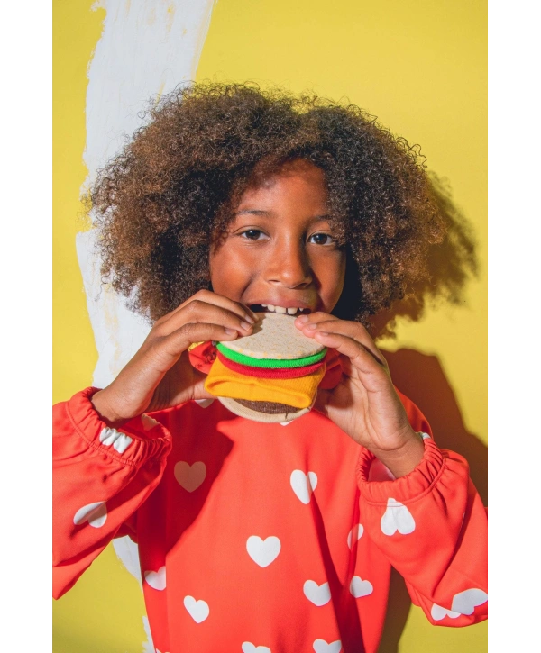 Eat My Socks - Çocuk Cheeseburger Çorap