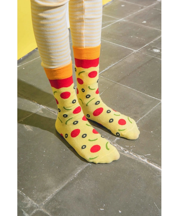 Eat My Socks - Çocuk Napoli Pizza Çorap
