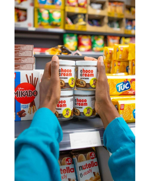 Eat My Socks - Yetişkin Çikolatalı Krema Çorap