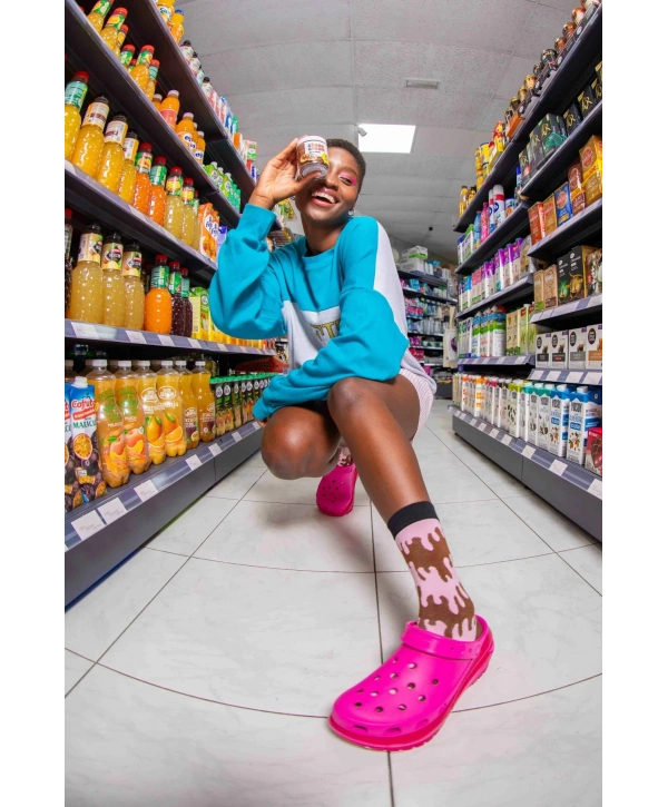 Eat My Socks - Yetişkin Çikolatalı Krema Çorap