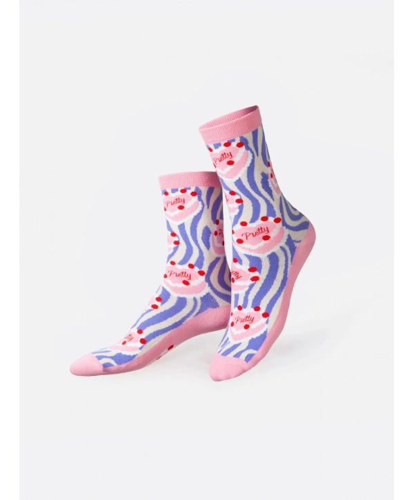 Eat My Socks - Yetişkin Pretty Pasta Çorap