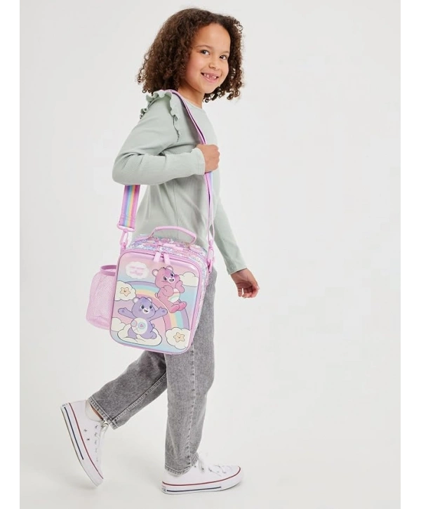 Smiggle - Care Bears Askılı Hardtop Beslenme Çantası
