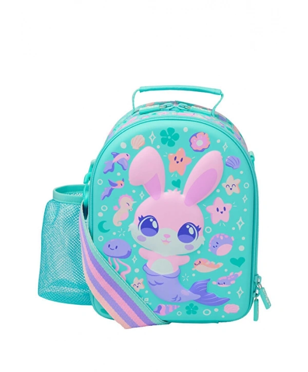 Smiggle - Curious Sert Kapaklı Beslenme Çantası