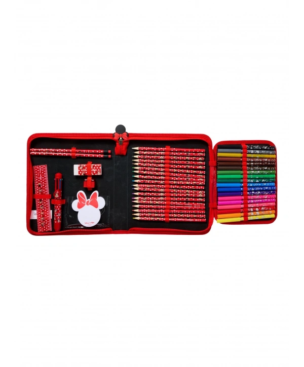 Smiggle - Disney Minnie Kırtasiye Seti ve Kalem Kutusu