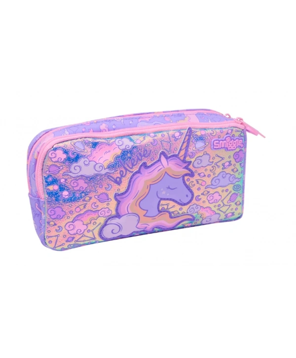 Smiggle - Eclipse Klasik Çift Gözlü Kalem Kutusu