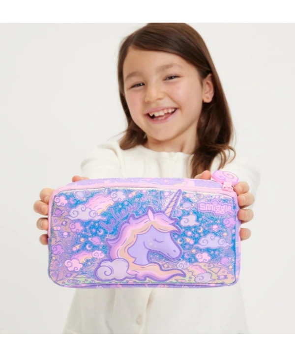 Smiggle - Eclipse Klasik Çift Gözlü Kalem Kutusu