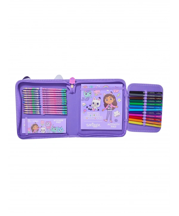 Smiggle - Gabbys Dollhouse Kalem Kutusu ve Kırtasiye Seti