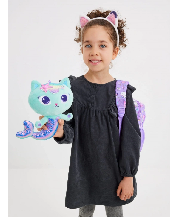 Smiggle - Gabbys Dollhouse Kreş Çıkarabilir Oyuncaklı Sırt Çantası