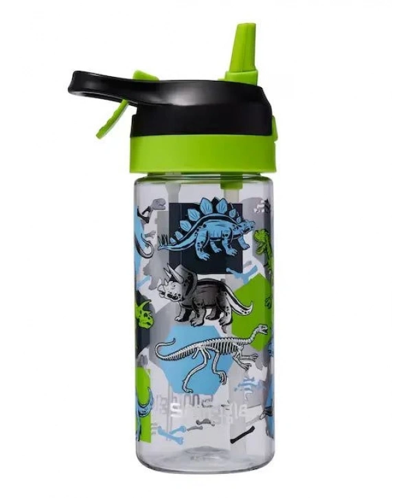 Smiggle - Hali Junior Su Püskürtmeli Otomatik Pipetli 440ML Suluk