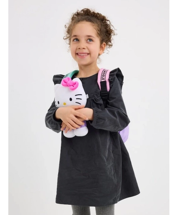 Smiggle - Hello Kitty Çıkarılabilir Oyuncaklı Kreş Okul Sırt Çantası