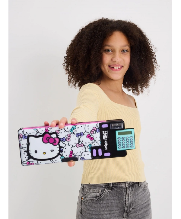 Smiggle - Hello Kitty Hesap Makineli Otomatik Kalem Kutusu