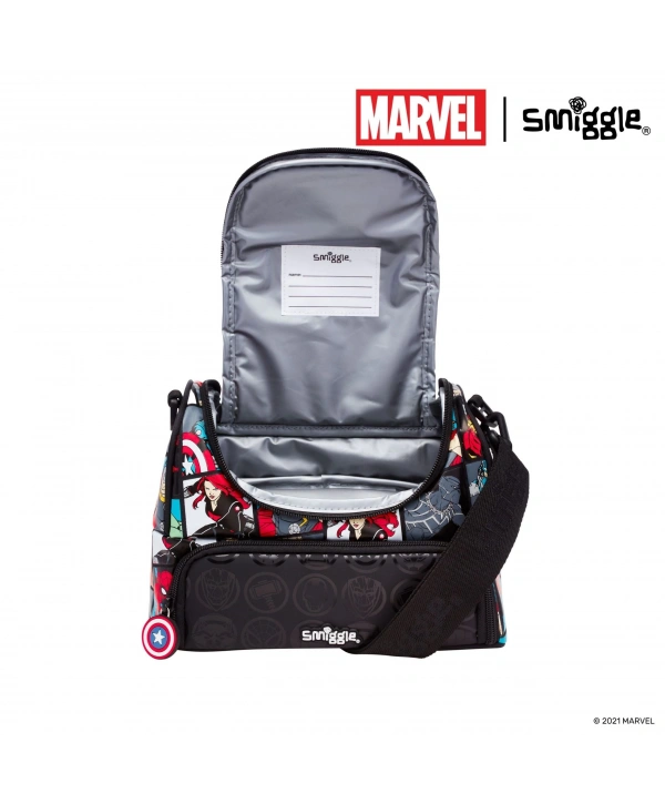 Smiggle - Marvel Çift Katlı Beslenme Çantası