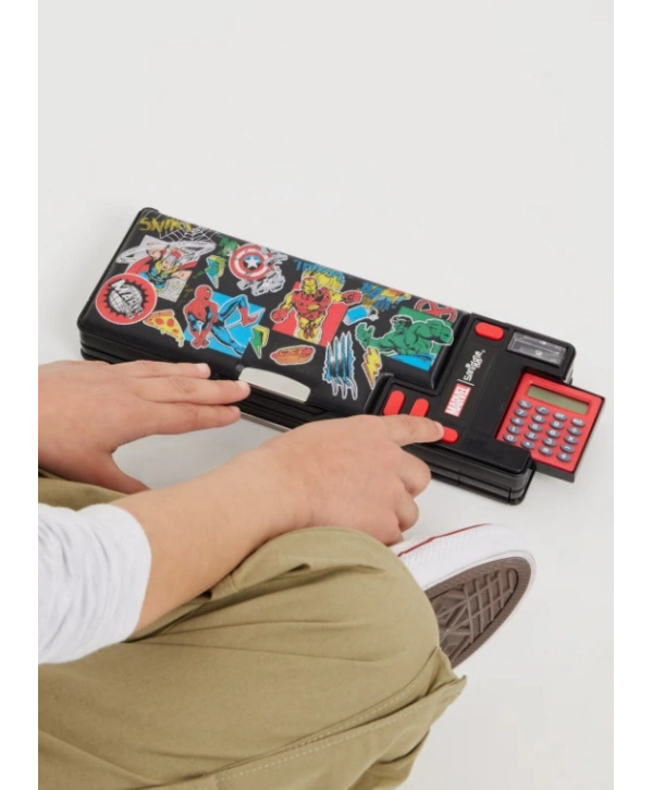 Smiggle - Marvel Pop Out Hesap Makineli Kalemkutusu