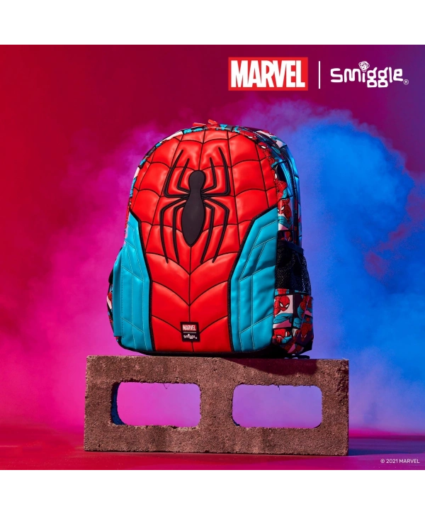 Smiggle - Marvel Junior Hoodie Sırt Çantası