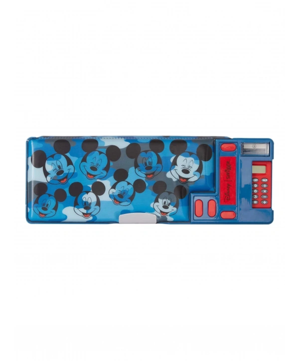 Smiggle - Mickey Mouse Hesap Makineli Otomatik Kalem Kutusu