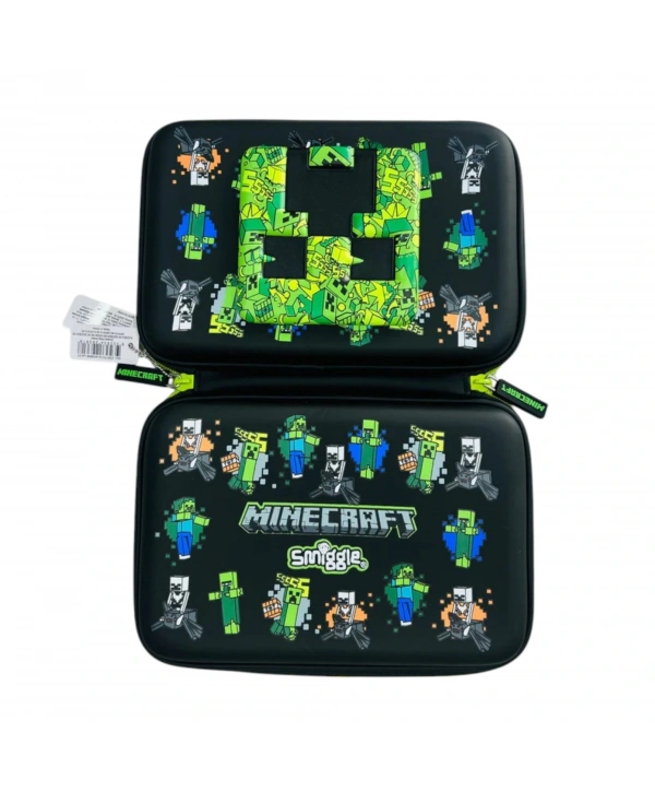 Smiggle - Minecraft HardTop Kalem Kutusu