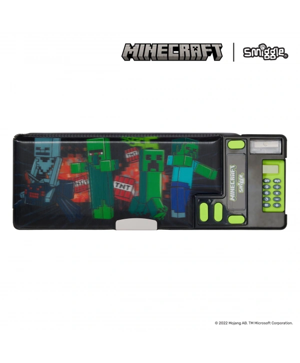 Smiggle - Minecraft Hesap Makineli Otomatik Kalem Kutusu