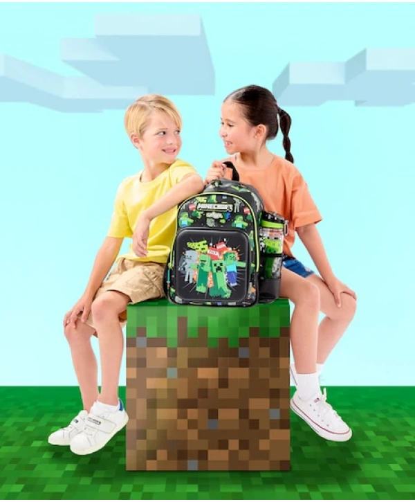 Smiggle - Minecraft Junior Karakter Sırt Çantası