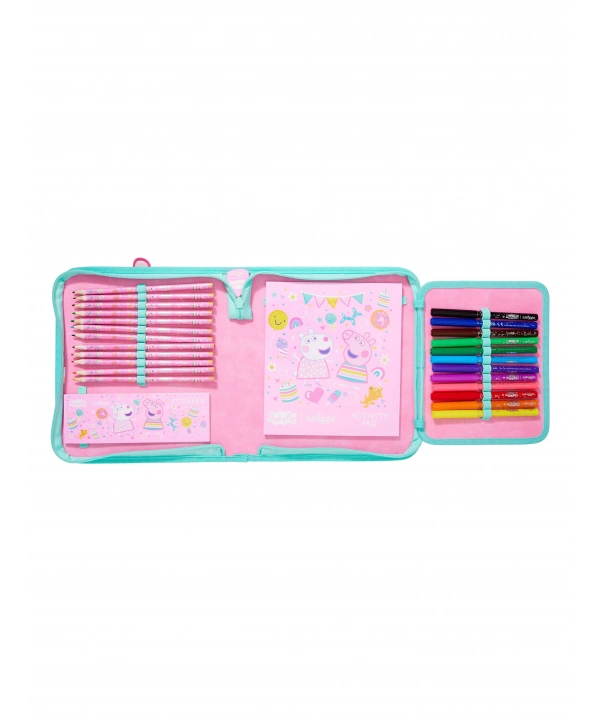 Smiggle - Peppa Pig Kalem Kutusu ve Kırtasiye Seti