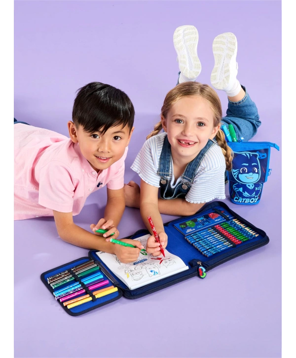 Smiggle - PJ Mask Kırtasiye Seti ve Kalem Kutusu