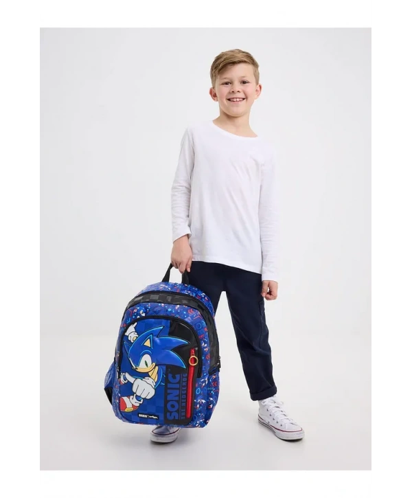 Smiggle-Sonic the Hedgehog Klasik Sırt Çantası
