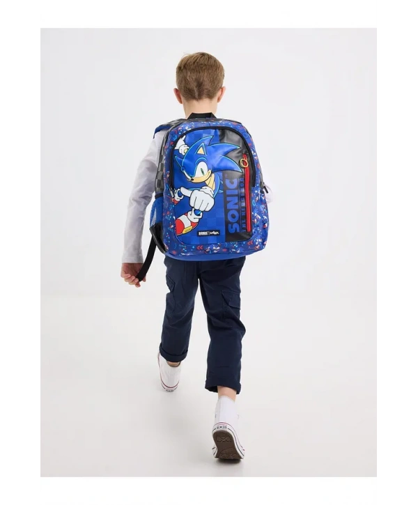 Smiggle-Sonic the Hedgehog Klasik Sırt Çantası