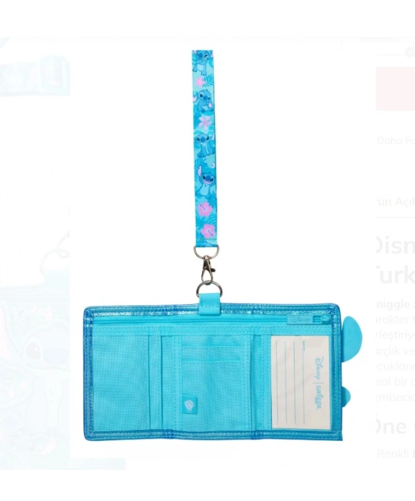 Smiggle - Stitch Cüzdan İpli