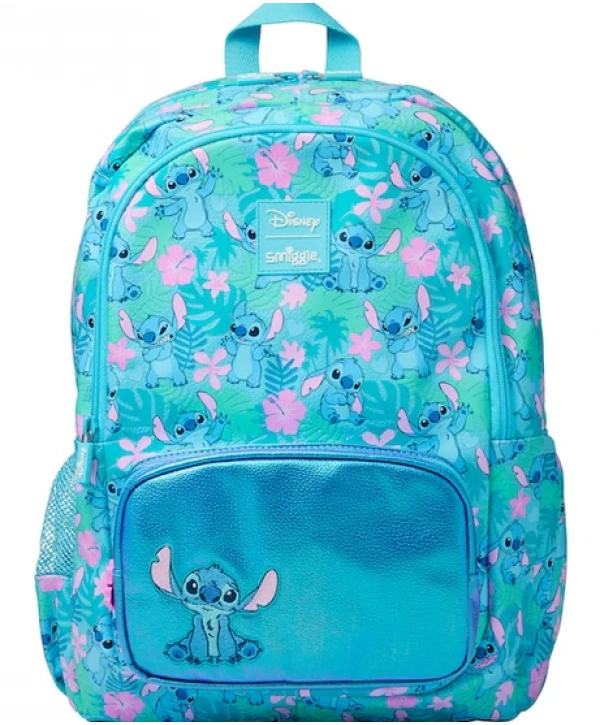 Smiggle - Stitch Klasik Okul Sırt Çantası