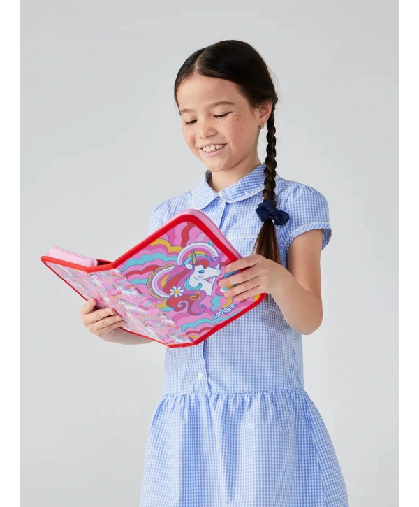 Smiggle - Wild Side Unicorn Kalem Kutusu ve Kırtasiye Seti