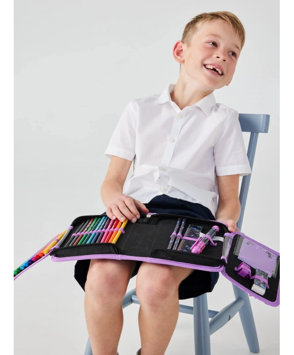 Smiggle - Wild Side Unicorn Kalem Kutusu ve Kırtasiye Seti