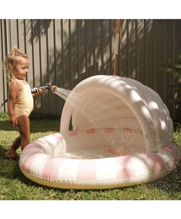 Sunnylife - Cotton Candy Güneşlikli Çocuk Havuzu