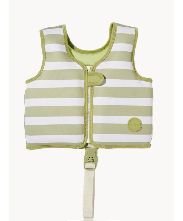 Sunnylife Çocuk Yüzme Can Yeleği 2-3 yaş Into the Wild Khaki
