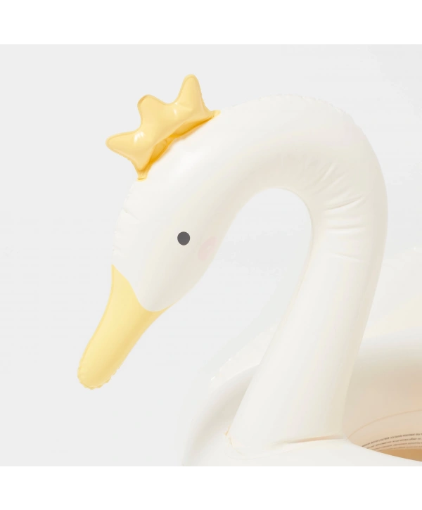 Sunnylife - Prenses Kuğu Çocuk Şişme Deniz ve Havuz Simidi