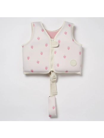 Sunnylife Çocuk Yüzme Can Yeleği  1-2 Yaş Strawberry Sunshine