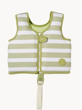 Sunnylife Çocuk Yüzme Can Yeleği  1-2 yaş Into the Wild Khaki