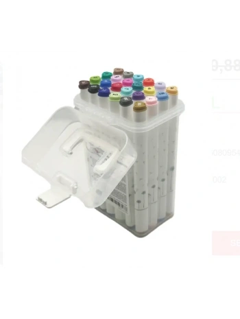 Sketch&Art Çift Taraflı Marker 24lü Set