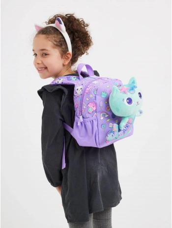 Smiggle - Gabbys Dollhouse Kreş Çıkarabilir Oyuncaklı Sırt Çantası