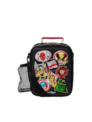 Smiggle - Marvel Sert Kapaklı Beslenme Çantası