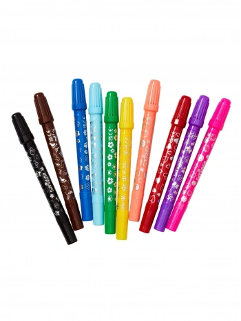 Smiggle - Stamper Kokulu Highlighter İşaretleyici Kalem Seti X10