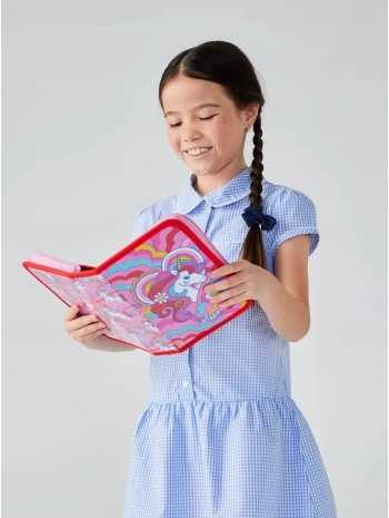 Smiggle - Wild Side Unicorn Kalem Kutusu ve Kırtasiye Seti