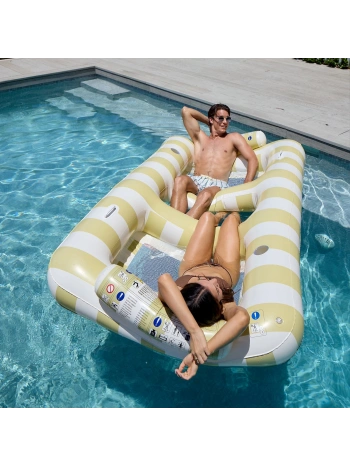 Sunnylife - Casa Sand Stripe İkili Deniz ve Havuz Yatağı