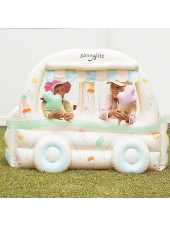 Sunnylife - Çocuk Plaj ve Bahçe Şişme Dondurmacı Oyun Seti