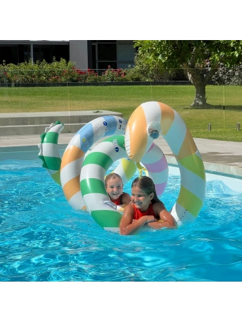 Sunnylife - Dev Yılan Şişme Havuz Eğlencesi ve Yatağı
