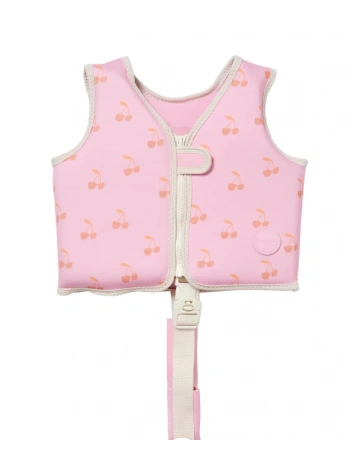 Sunnylife Çocuk Yüzme Can Yeleği  1-2 yaş Cotton Candy Cherry