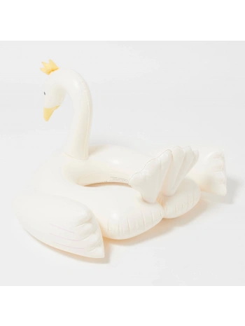 Sunnylife - Prenses Kuğu Çocuk Şişme Deniz ve Havuz Simidi