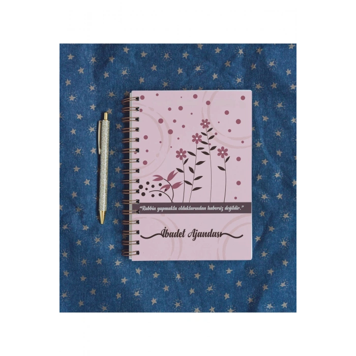 İbadet Ajandası / İslami Ajanda / Yıllık Planlayıcı / Planlayıcı Ajanda